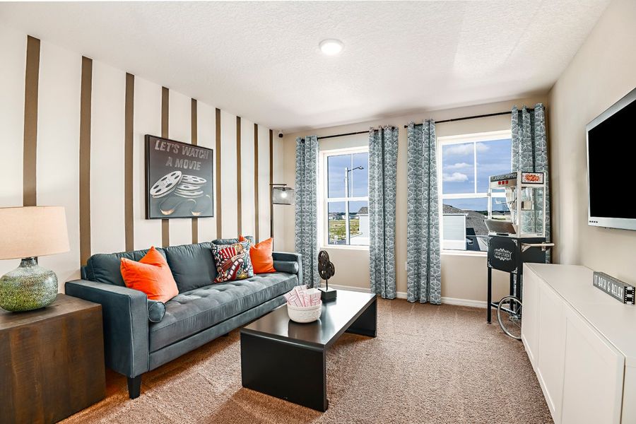 Furnished interior in a model home at Pasadena Landing in Wesley Chapel (Image 8). Furnished interior in a model home at Pasadena Landing in Wesley Chapel (Image 8).