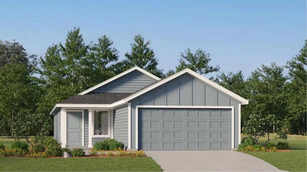 Front exterior of a home in the Avalon Ridge: Cottage community, located in Conroe, TX (Image 12). Front exterior of a home in the Avalon Ridge: Cottage community, located in Conroe, TX (Image 12).