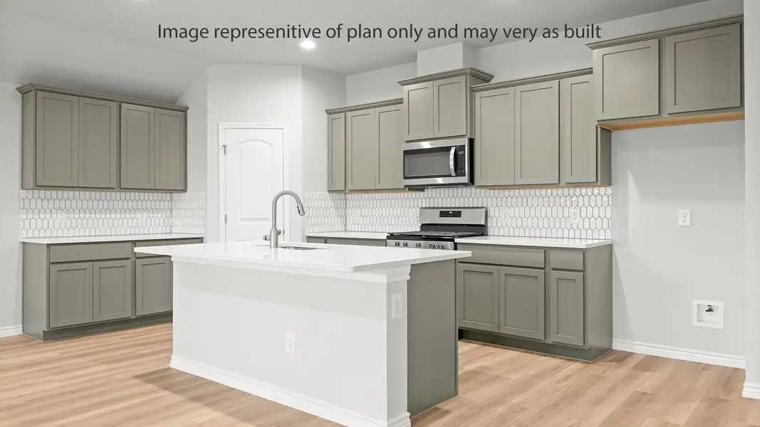 Furnished interior in a model home at Portland Village in Portland (Image 7).