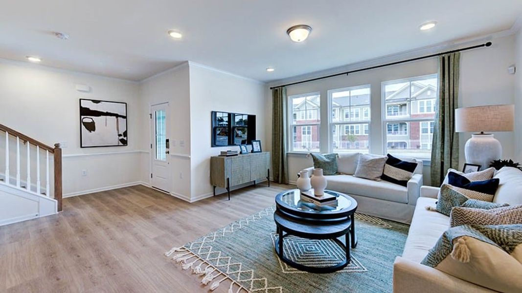 Image 9 of the Townes at Westford community in Apex, NC.