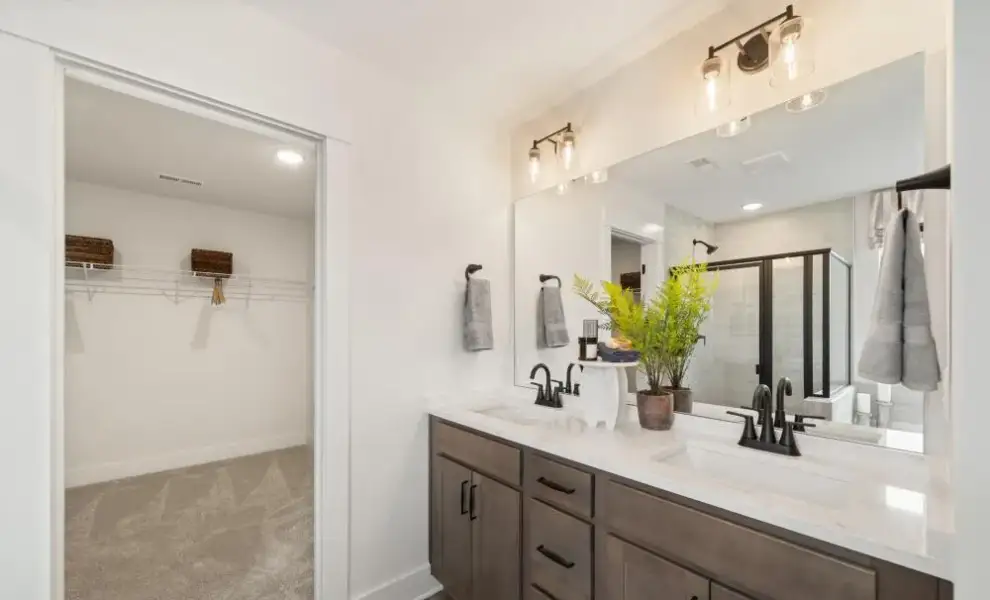 Furnished interior in a model home at Paisley Pointe in Boiling Springs (Image 16).