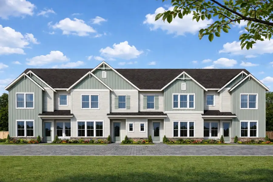 Front exterior of a home in the Crosscreek Walk  – Courtyard community, located in Charleston, SC (Image 2).