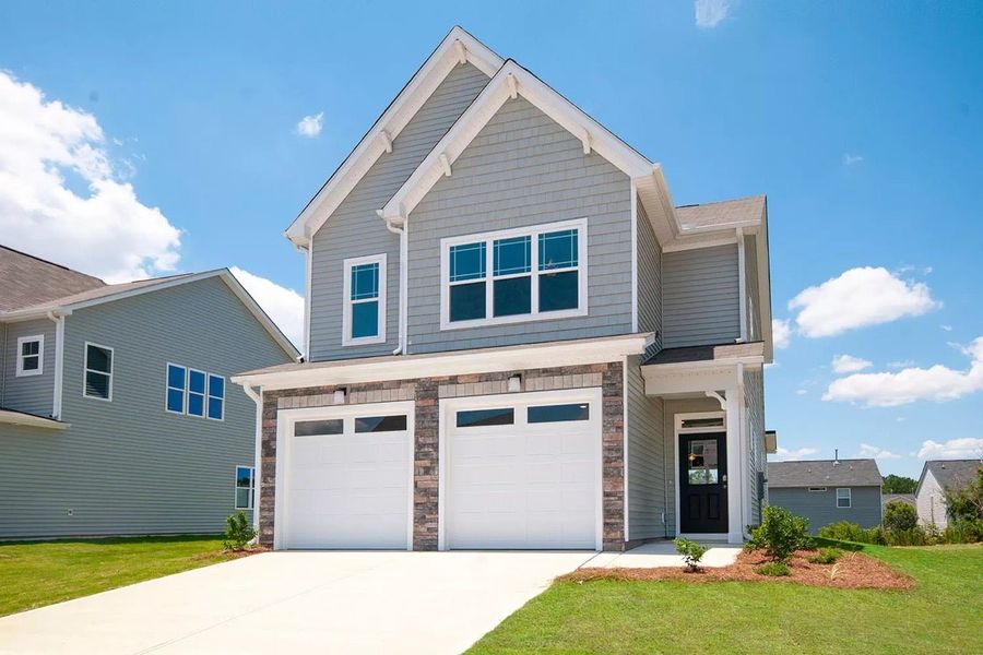 Front exterior of a home in the 78 North community, located in Sanford, NC (Image 10). Front exterior of a home in the 78 North community, located in Sanford, NC (Image 10).