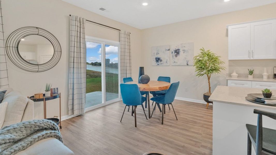 Furnished interior in a model home at Magnolia Ridge in Blountville (Image 7). Furnished interior in a model home at Magnolia Ridge in Blountville (Image 7).