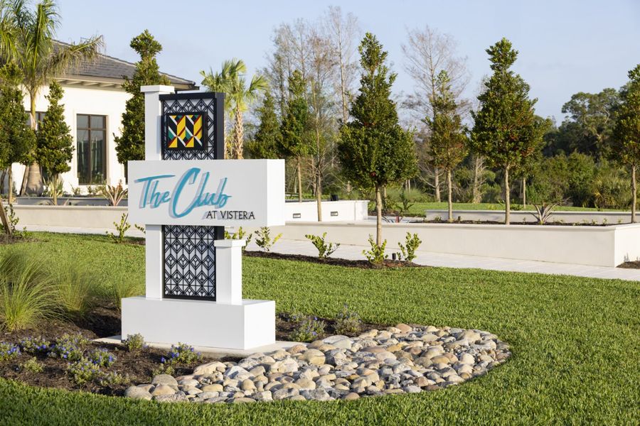 Entrance to the Vistera of Venice community in Nokomis, FL, featuring signage and landscaping (Image 7). Entrance to the Vistera of Venice community in Nokomis, FL, featuring signage and landscaping (Image 7).
