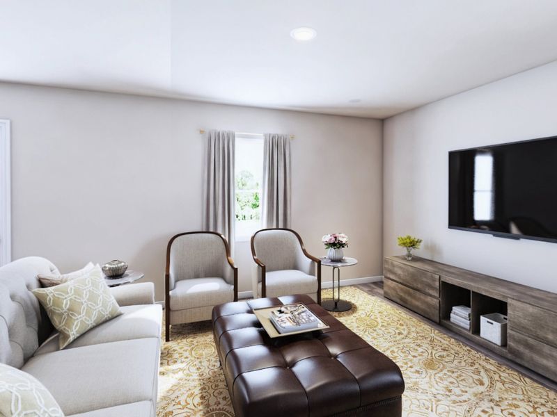 Furnished interior in a model home at Canal Walk in Roanoke Rapids (Image 14).