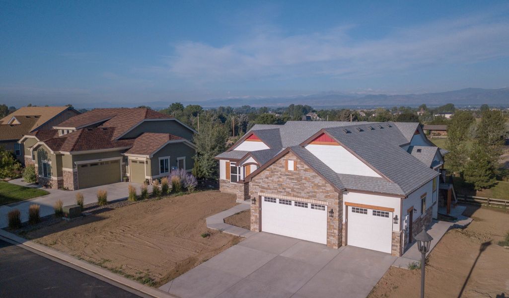 A showcase of a new construction home by Nutrend Homes, highlighting their design and quality (Image 1).