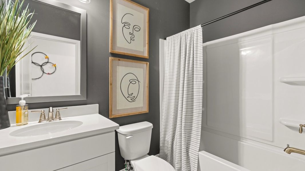 Furnished interior in a model home at Butner Estates in South Fulton (Image 25). Furnished interior in a model home at Butner Estates in South Fulton (Image 25).