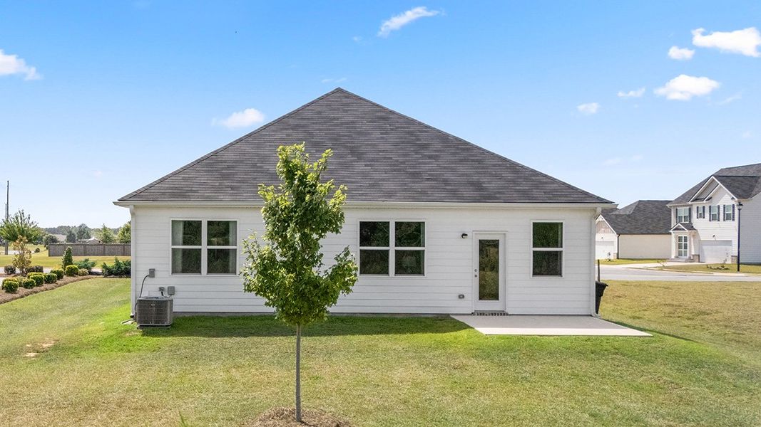 Exterior details of a home in The Preserve at Agricultural Village, Perry (Image 3). Exterior details of a home in The Preserve at Agricultural Village, Perry (Image 3).