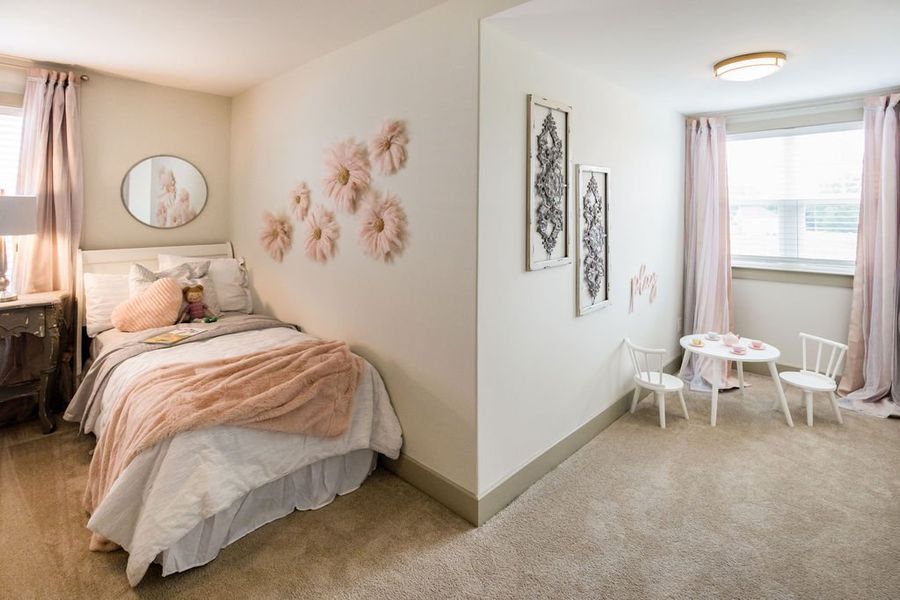 Furnished interior in a model home at Lockwood in Collierville (Image 34). Furnished interior in a model home at Lockwood in Collierville (Image 34).