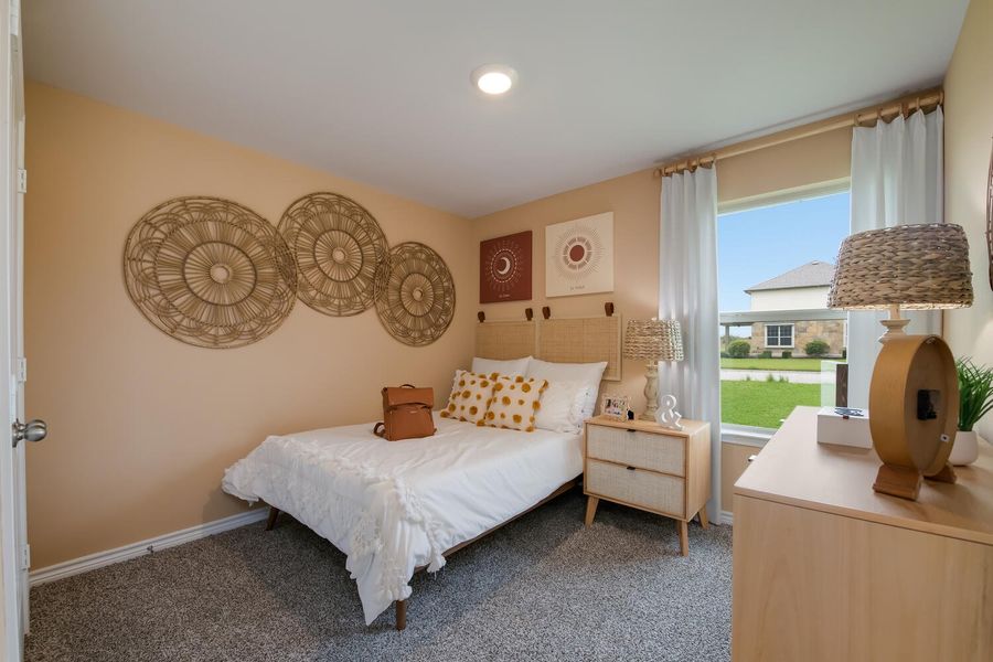 Furnished interior in a model home at Foxborough in Waco (Image 15). Furnished interior in a model home at Foxborough in Waco (Image 15).