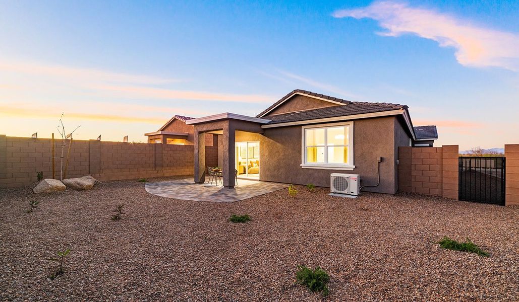 Exterior details of a home in Entrada Del Toro at Rancho Sahuarita, Sahuarita (Image 13).