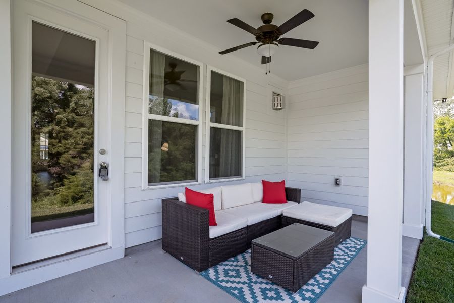 Exterior details of a home in Woodbridge Glen, Lebanon (Image 3).