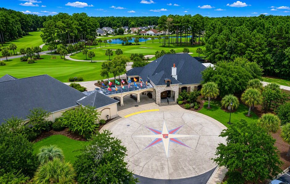 The Clubhouse at the International Club Golf Course The Clubhouse at the International Club Golf Course