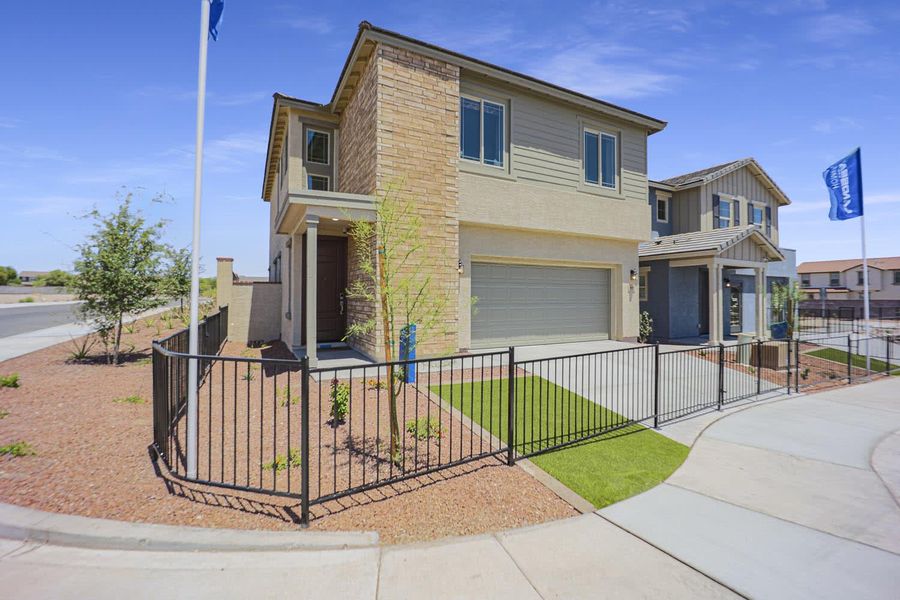 Exterior | Encatadora | Marketside Tercera | Verrado | New homes in Buckeye, Arizona | Landsea Homes Exterior | Encatadora | Marketside Tercera | Verrado | New homes in Buckeye, Arizona | Landsea Homes