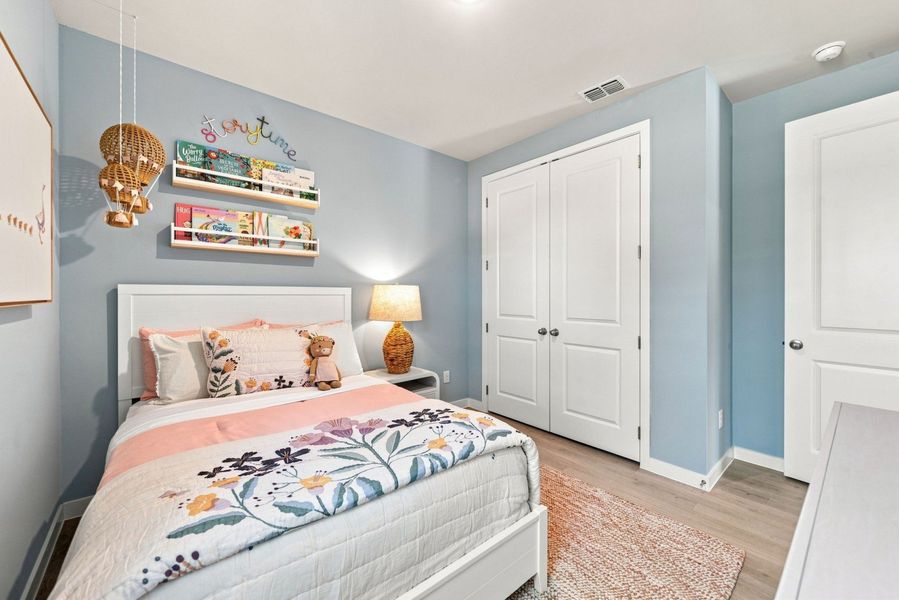Furnished interior in a model home at La Cima in San Marcos (Image 26).