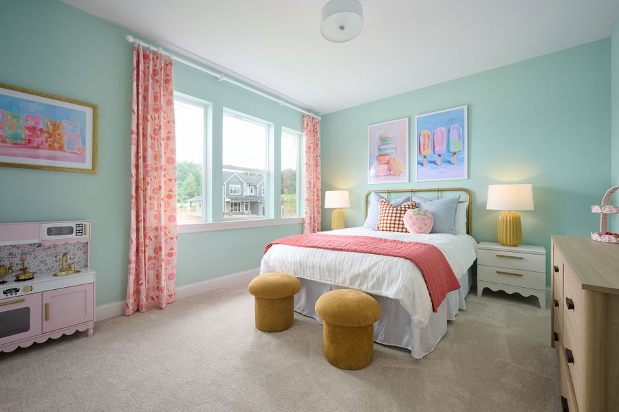 Furnished interior in a model home at Hidden Springs - The Park Collection in Smyrna (Image 14).
