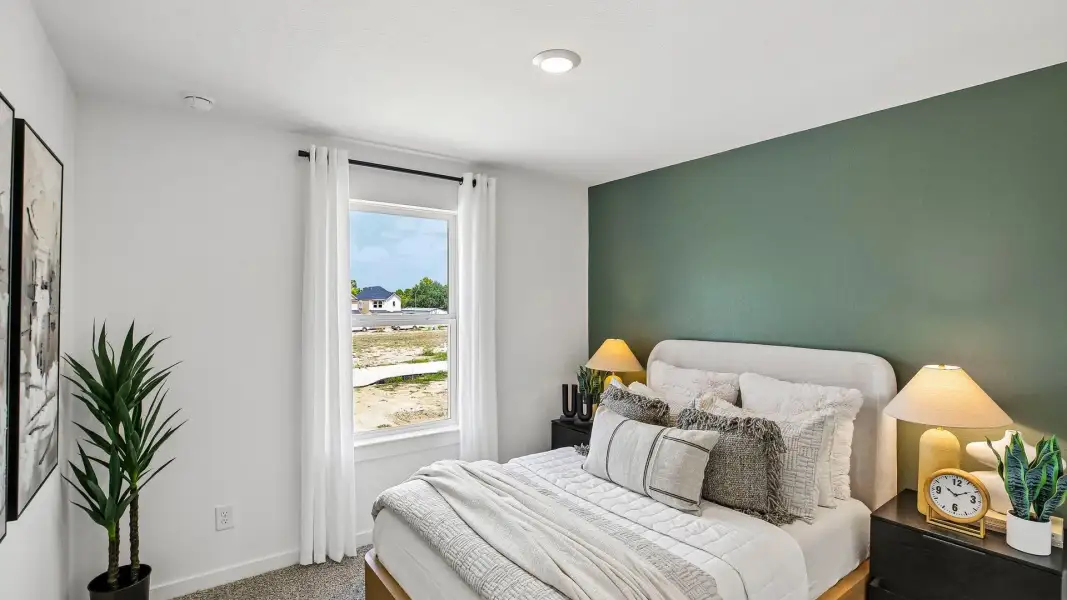 Furnished interior in a model home at Palmi in Houston (Image 15). Furnished interior in a model home at Palmi in Houston (Image 15).