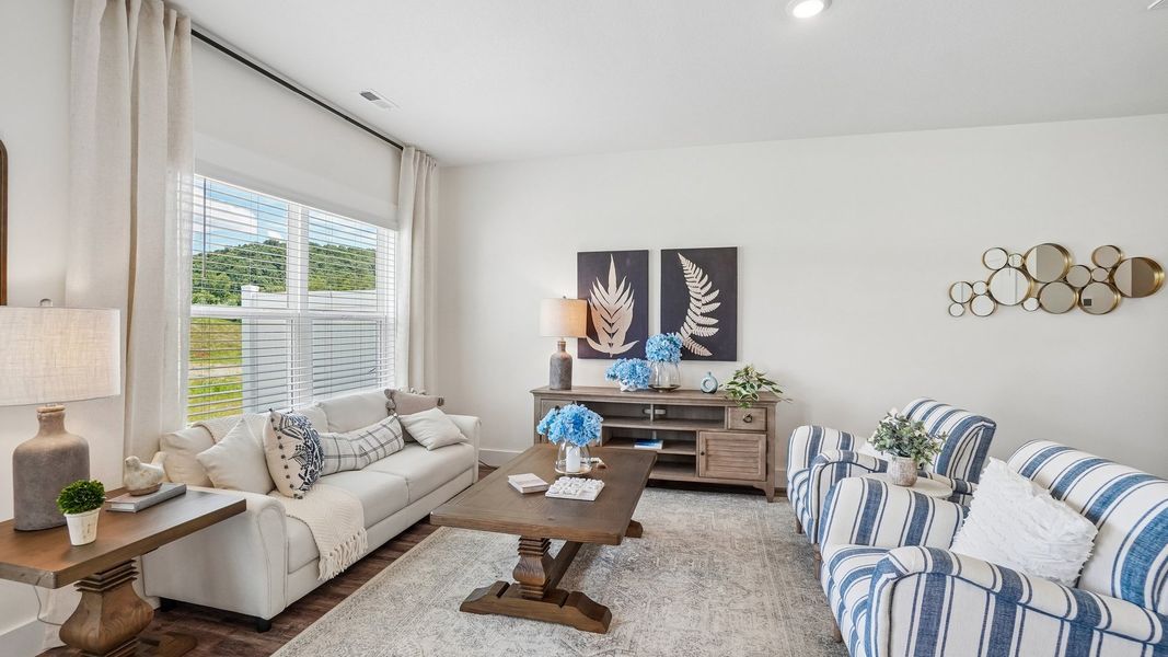 Furnished interior in a model home at Fieldcrest Acres Townhomes in Blountville (Image 8). Furnished interior in a model home at Fieldcrest Acres Townhomes in Blountville (Image 8).