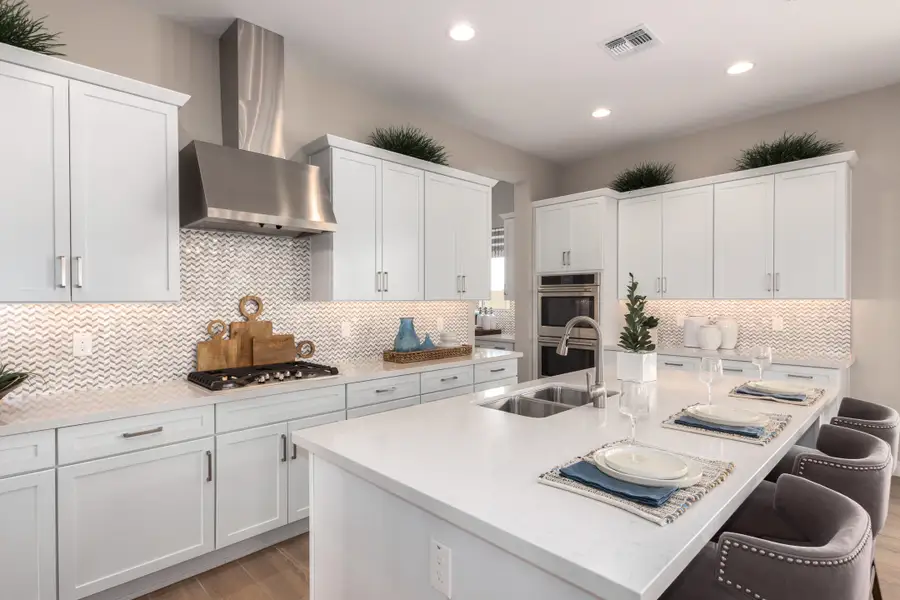 Furnished interior in a model home at Stonehaven in Glendale (Image 5). Furnished interior in a model home at Stonehaven in Glendale (Image 5).