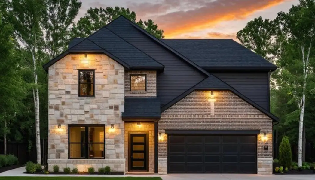 Front exterior of a home in the Cordova Crossing community, located in Seguin, TX (Image 5).