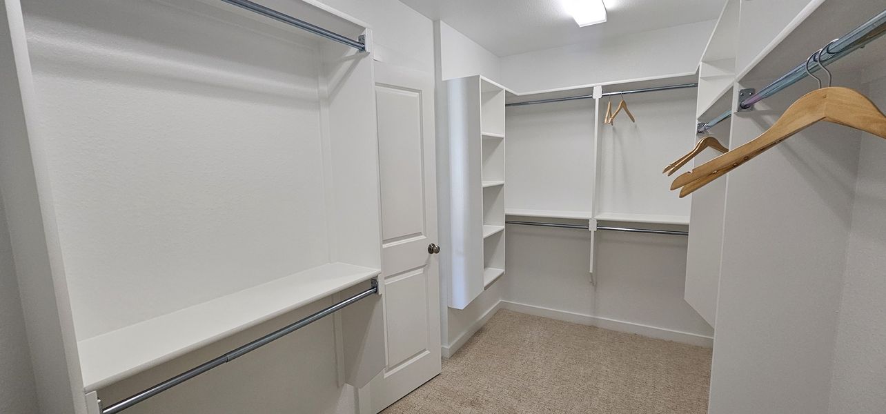 Furnished interior in a model home at Ramble 40s in Celina (Image 22).