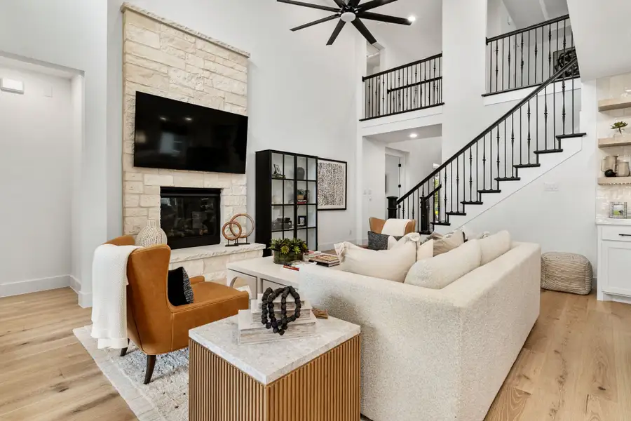 American Legend Homes 50' model in Wellington - Living Area American Legend Homes 50' model in Wellington - Living Area