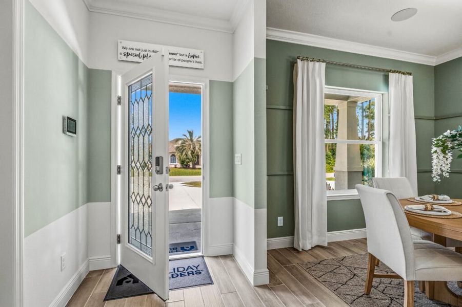 Furnished interior in a model home at Port Saint Lucie in Port St. Lucie (Image 30).