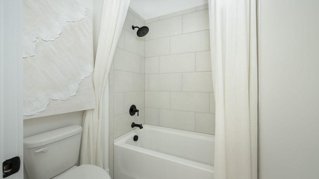 Furnished interior in a model home at The Village at Sandy Plains in Marietta (Image 36).