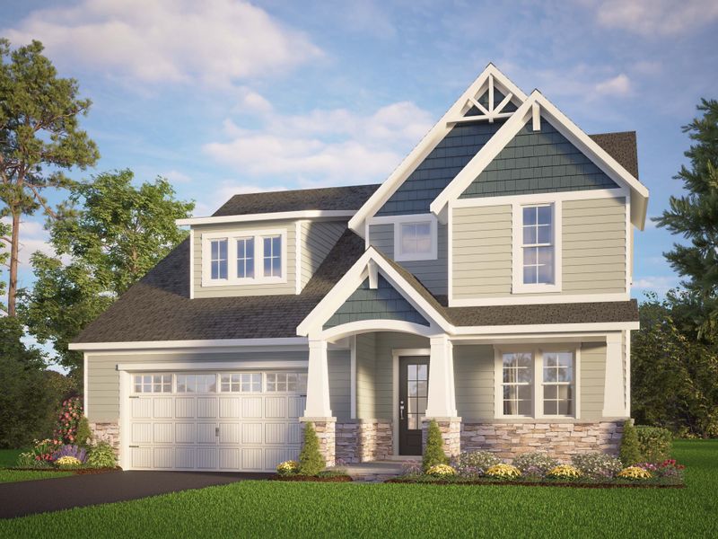 Front exterior of a home in the Baylee Ridge community, located in Selma, NC (Image 4).