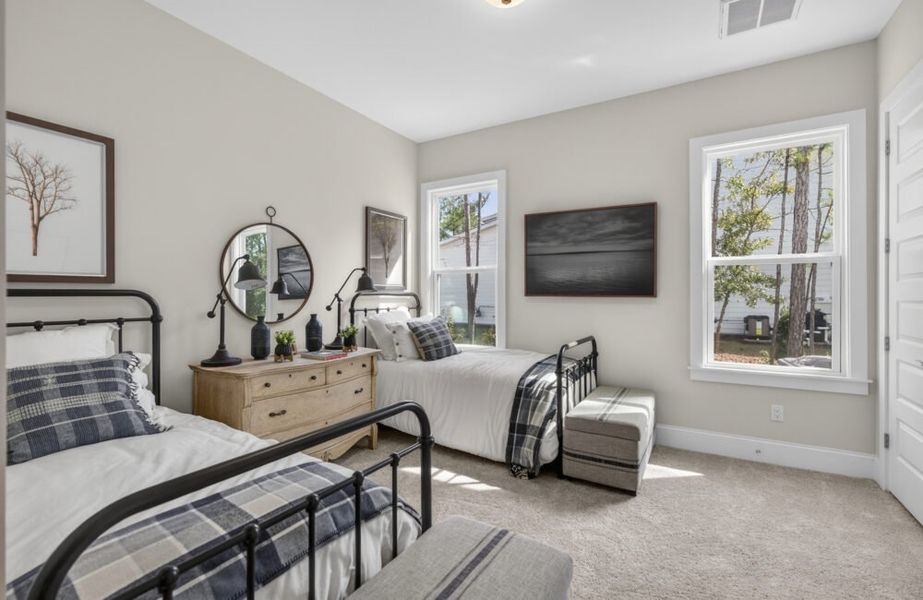 Furnished interior in a model home at Magnolia Bay Estates in Freeport (Image 9).