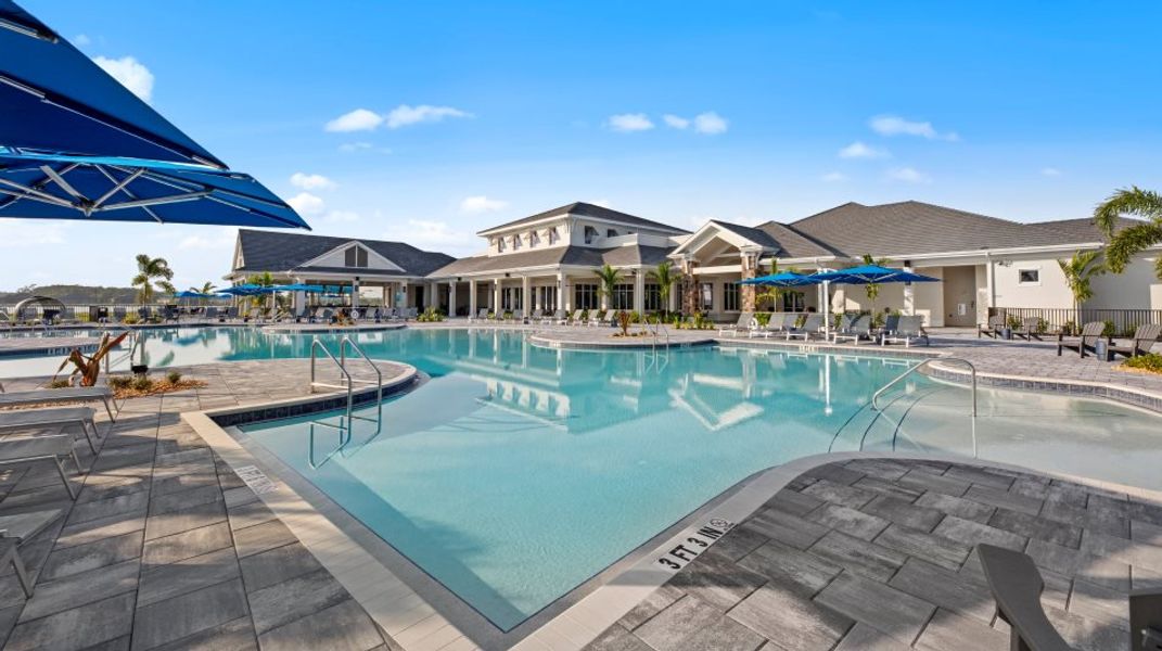 Wildblue swimming pool