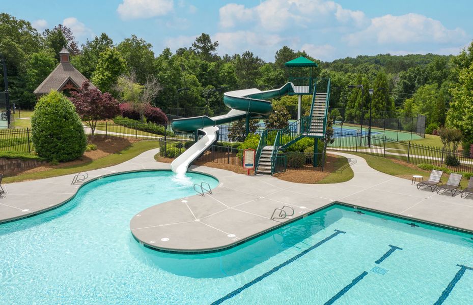 Jr. Olympic Pool & Waterslide