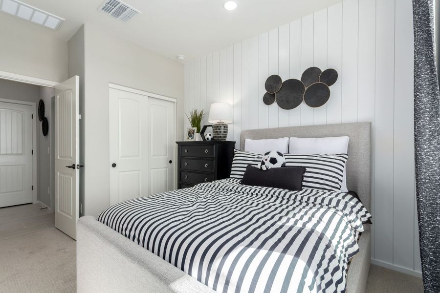 Furnished interior in a model home at Agave Springs at Teravalis in Buckeye (Image 56).