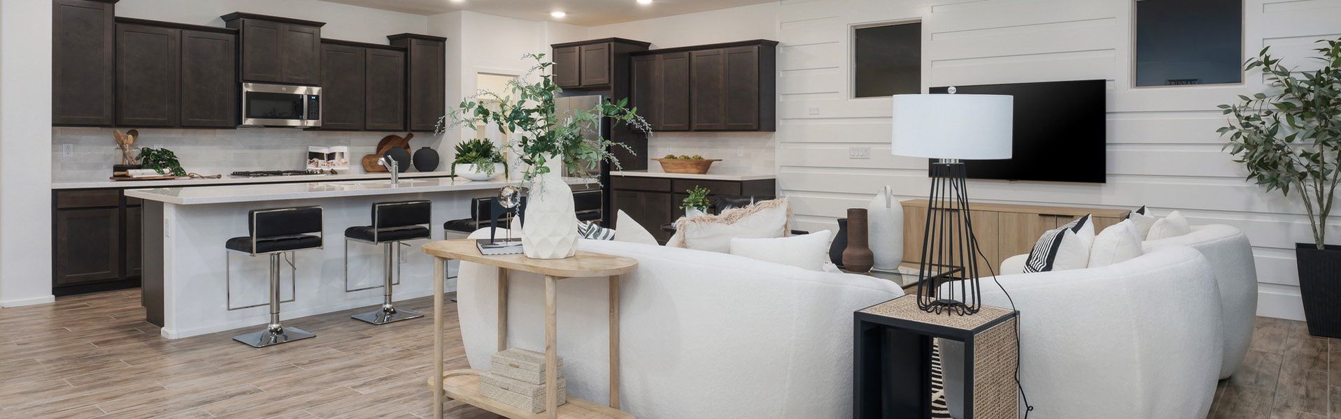 Furnished interior in a model home at Laveen Vistas III in Laveen (Image 9). Furnished interior in a model home at Laveen Vistas III in Laveen (Image 9).