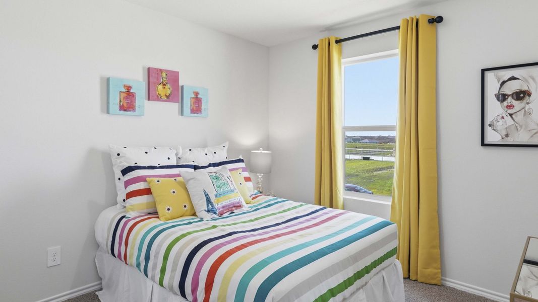 Furnished interior in a model home at Maplewood Meadows in Talty (Image 17). Furnished interior in a model home at Maplewood Meadows in Talty (Image 17).