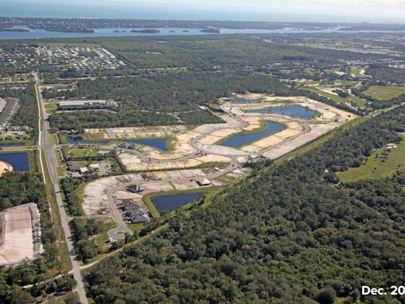 Site preparation and early development at High Pointe in Vero Beach, FL (Image 108).