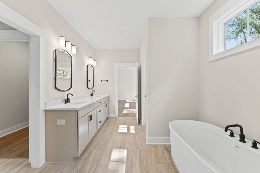 Furnished interior in a model home at Double Springs in Taylors (Image 83). Furnished interior in a model home at Double Springs in Taylors (Image 83).