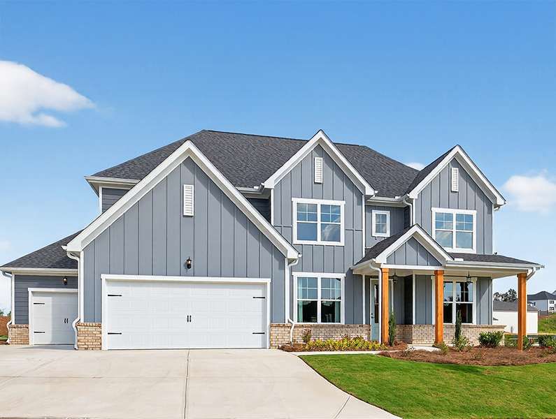 Front exterior of a home in the Gardner Road community, located in Stockbridge, GA (Image 1). Front exterior of a home in the Gardner Road community, located in Stockbridge, GA (Image 1).