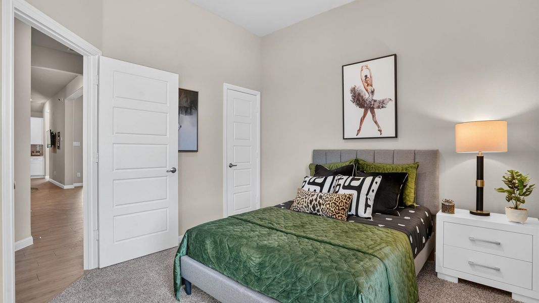 Furnished interior in a model home at Eden Ranch in Arlington (Image 39).
