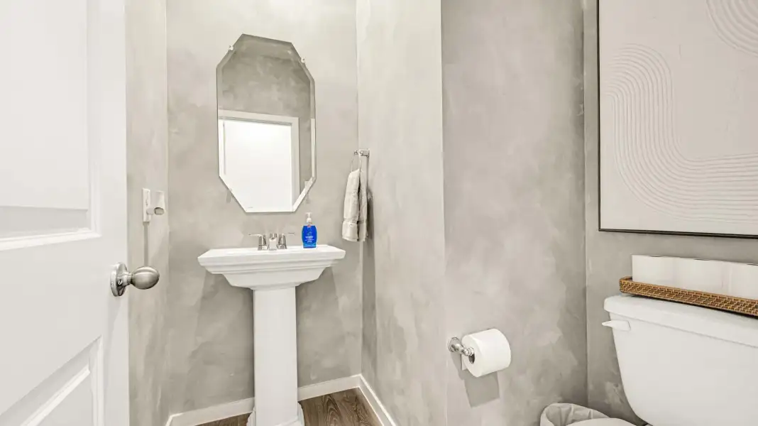 Furnished interior in a model home at Reverie Ranch in Arcola (Image 6).