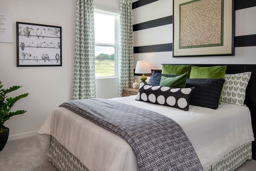 Furnished interior in a model home at Leela Reserve Single Family in Tavares (Image 34). Furnished interior in a model home at Leela Reserve Single Family in Tavares (Image 34).