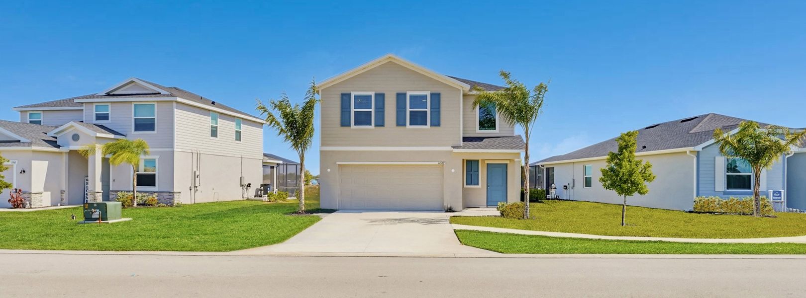 Executive Homes Willow Streetscape Executive Homes Willow Streetscape