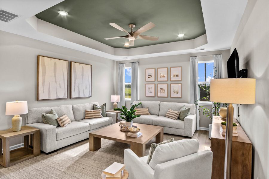 Furnished interior in a model home at Heritage Park at Longs in Longs (Image 8).