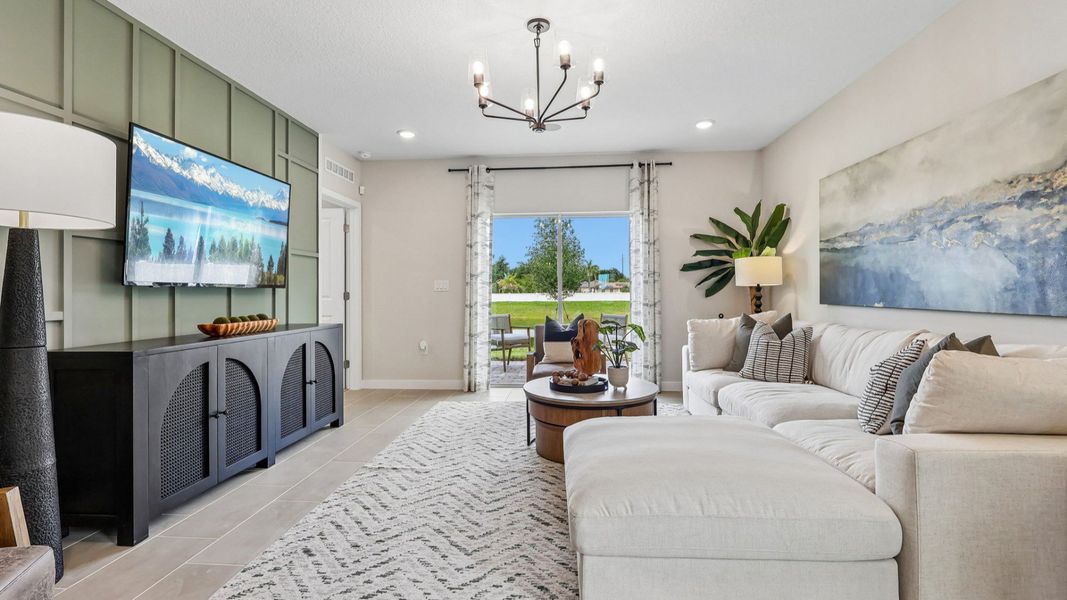 Flagler Model Floor Plan Living Area by DRB Homes in Liberty Trace in Haines City, FL Flagler Model Floor Plan Living Area by DRB Homes in Liberty Trace in Haines City, FL