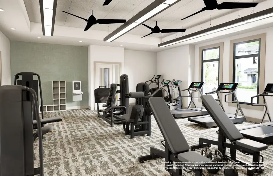 Fitness Center Concept Fitness Center Concept