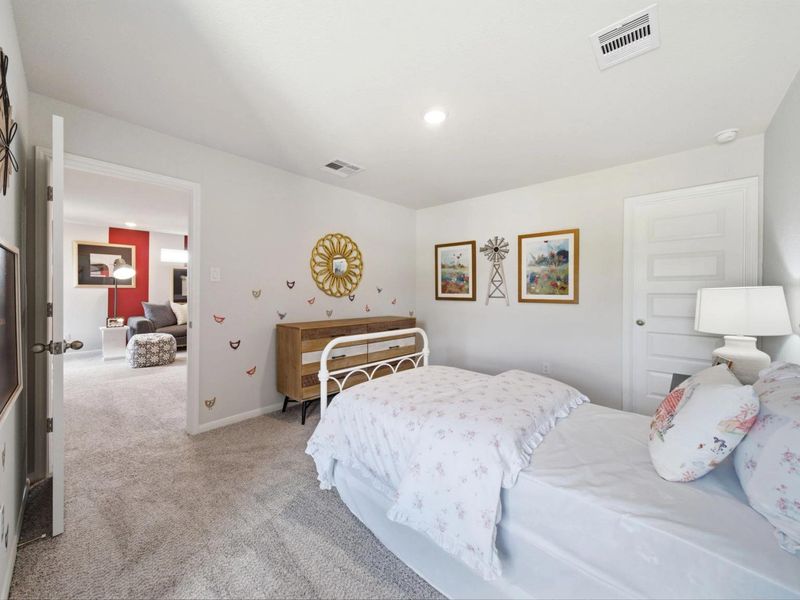 Furnished interior in a model home at Liberty Estates in Cleveland (Image 24). Furnished interior in a model home at Liberty Estates in Cleveland (Image 24).