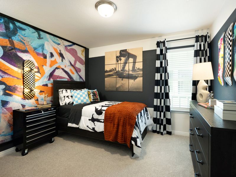 Furnished interior in a model home at Prairie Winds - Reserve Collection in Hutto (Image 15). Furnished interior in a model home at Prairie Winds - Reserve Collection in Hutto (Image 15).