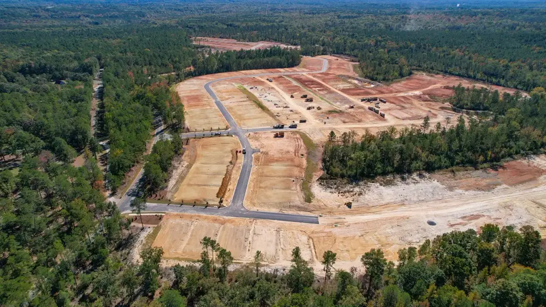 Site preparation and early development at Lorick Valley in Blythewood, SC (Image 19).