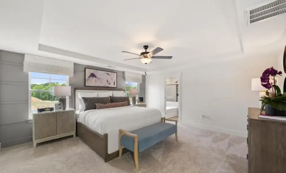 Furnished interior in a model home at Paisley Pointe in Boiling Springs (Image 15).